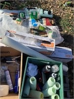 Big painters lot, rollers, brushes, HDX, and more
