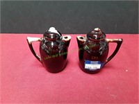 Vintage Pottery Vinegar & Oil Set