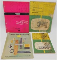 John Deere Operator’s Manuals & Parts List