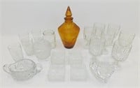** Large Lot of Vintage Glassware and Crystal