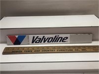 Vintage metal advertising Valvoline  Oil rack