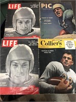 Vintage lot  Lots of football related sports