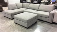 3 pc fabric sectional sofa