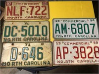 Vintage lot of North Carolina 1970s 1980s and
