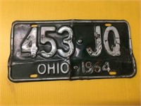 Vintage 1964 Ohio license plate