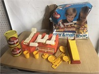 Vintage Play-Doh burger and mouth shop by Keener
