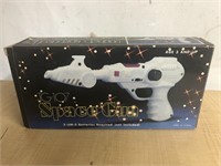 Vintage new old stock battery operated space gun