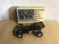 Vintage Indy car radio with original box