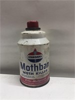 Vintage advertising standard oil mothban moth
