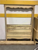 Antique canopy bed frame