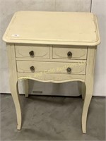 Antique 3 drawer end table