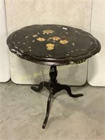 Hand painted round table