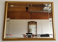 Beautiful Framed Wall Mirror Approx 24.5" x 30.5"