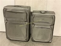 Pair of luggage cases