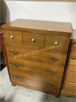 6 drawer mid century dresser