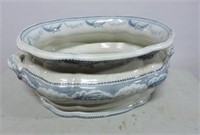 Porcelain Foot Bath 17"x12 1/2x8