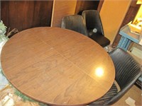 B320 - Table with Leaf & 3 Chairs