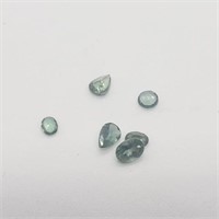 7 Multi-Cut Alexandrite Loose Gemstones SJC