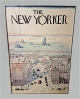 1976 "THE NEW YORKER" by Saul Steinberg R15D