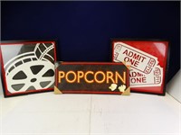 Theater themed wall decor