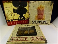 Theater themed wall canvas (3)