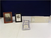 (7) assorted pictures frames