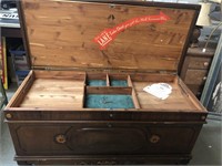 Lane cedar chest with keys and original paper work