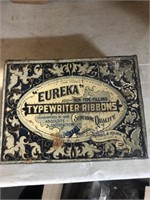 Vintage eureka typewriter ribbon tin