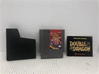 Nintendo double dragon game with instruction