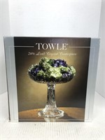 Towle Lead crystal centerpiece in box