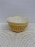 Yellow dot Pyrex bowl