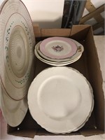 Flat of plates