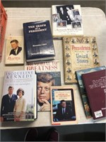 Group of John F Kennedy books