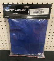 NEW HOCKEY SOCKS BLUE SIZE 32