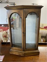 Small curio cabinet