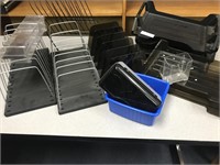 File trays and desk accessories
