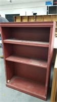 Red Wood Book Case