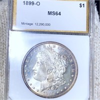 1899-O Morgan Silver Dollar PCI - MS64