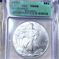 1999 Silver Eagle ICG - MS69