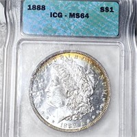 1880 Morgan Silver Dollar ICG - MS64