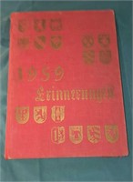 1959 ERINNERUNGEN SOUVENIRS YEARBOOK
