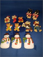 CHRISTMAS MAGNETS AND ORNAMENTS