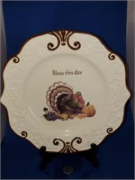 "BLESS THIS DAY" DECORATIVE PLATE - GANZ