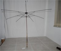 Antique Victorian NRW Umbrella handle, frame Boise