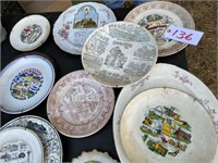 COLLIECTIBLE PLATES, SEVERAL STATES & DOGPATCH USA