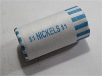 20 pc. Half Roll of Buffalo Nickels Unsearched