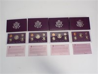 4 - 1990's US Mint Proof Sets