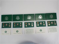 5 - 1990's US Mint Proof Sets
