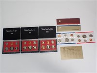 1980-81-82-84 US Mint Proof Sets