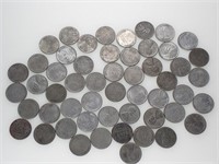 53 - 1943 War Time Steel Pennies